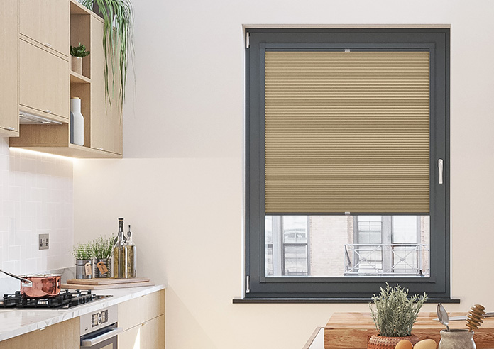 Gaia (Blackout), Latte - Perfect Fit Blind - Image 3